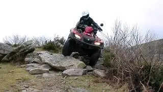 Suzuki King Quad 450 4x4 - Over the Rocks