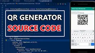 Flutter QR Code Generator With Source Code
