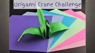 How To Do An Origami Crane Challenge