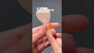 How to Apply a Butterfly Plaster to Finger