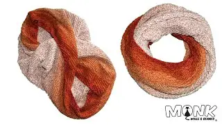 Strickanleitung Möbius Spirelli - einfachen Möbius im Spiralmuster stricken