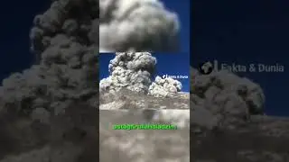 Detik - detik rekaman erupsi gunung merapi