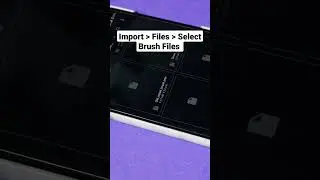 how to import custom brushes in Infinite Painter app.