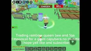 Trading for huge capybara no mutations!