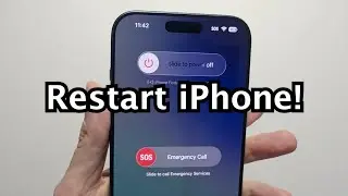iPhone 17: How to Turn OFF & Restart! (3 Ways)