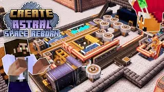 We automated everything! Ish. on Minecraft Create Astral
