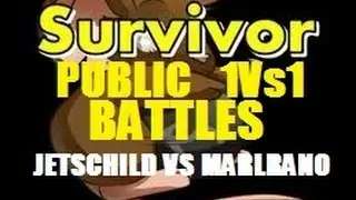 Transformice Survivor Public 1Vs1 Battles: [Jetschild VS Marlrano] Counted rounds.