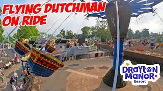 Flying Dutchman ON RIDE at Drayton Manor (Sept 2023) [4K]