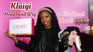KLAIYI HEADBAND WIG UNBOXING + CUTE SHEIN HEADBAND HAUL!