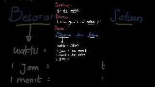 45 menit = .... jam = .... sekon | IPA Untuk SMP/MTs Kelas VII | Kelas 7 | 1 | IPA