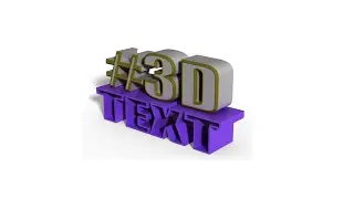 3D TEXT EFFECT IN PHOTOSHOP CC 2017