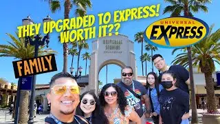FIRST TIME AT UNIVERSAL STUDIOS HOLLYWOOD WITH FAMILY! UNIVERSAL STUDIOS EXPRESS PASS