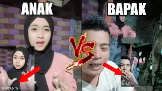 anaknya joget bapaknya yang fyp...