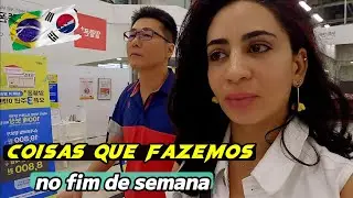 NOSSO FIM DE SEMANA AGITADO NA COREIA