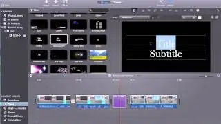 Screencast titles transitions and backgrounds