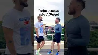 We filmed a podcast with just two iPhones | Start a podcast using just your phone and Detail app