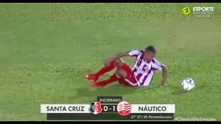 FINAL DE JOGO EMOCIONANTE de SANTA CRUZ 0x1 NÁUTICO | Série C  do Brasileirão 2018 - 18/06/2018