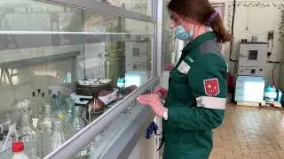 Вытяжные шкафы в лаборатории 5А