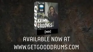 GetGood Drums Krimh Grooves - Midi Pack available now!