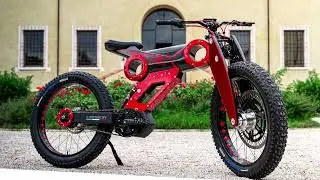 2023 New Moto Parilla 4000W Carbon Ultra SUV Electric Bike