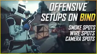 Valorant: Cypher Executes and Setups for Attacking Side ON Bind - Trapwire Spots and Camera Spots