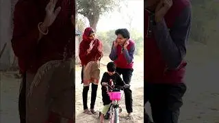 Poor Father and Daughter 😻 Papa mere cycle laye emotional story 