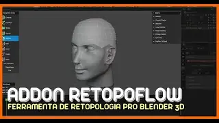 ADDON RETOPOFLOW  FERRAMENTA DE RETOPOLOGIA (2)