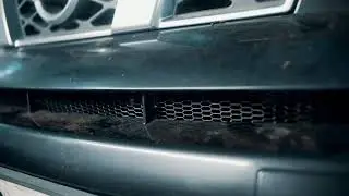 Установка сетки на Nissan X Trail