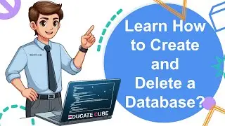 How to create and delete a database in SQL?