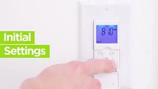 7 Day Programmable In-Wall Timer Switch, Single Bole 3 Way Use Blue Backlight BN-LINK