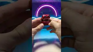 Assembling Boxy Boo toy with the Experiment 1006 claw | Poppy Playtime clay art 