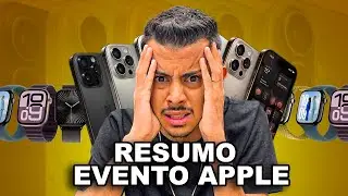 LANÇOU!! IPHONE 16 e 16 PRO, APPLE WATCH SERIES 10 e AIRPODS 4! Resumo do EVENTO de lançamento APPLE