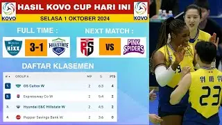 GS Caltex vs Hyundai Hillstate Hari Ini | Hasil KOVO CUP Hari Ini | Klasemen KOVO Cup 2024