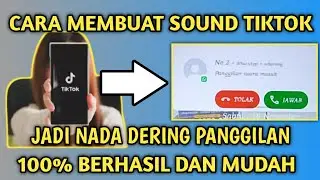 CARA PASANG NADA DERING DARI SOUND TIKTOK 2023
