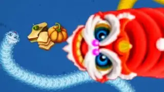 Wormszone Io Snake Game New Max Level Gameplay Video #01