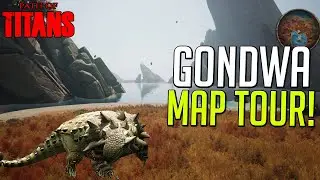 NEW Gondwa Map Tour! | Path of Titans