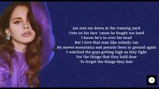 How To Disappear - Lana Del Rey (lyrics)