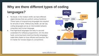 Types Of Coding Languages: A Complete Guide To Master Programming
