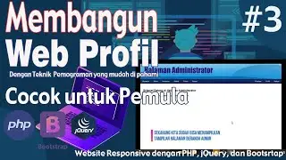 Membuat Menu Admin dan Halaman Konten website (bagian3)