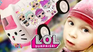 A great gift! BUS LOL Sisters Autocafe WITH ICE CREAM Chinese fake