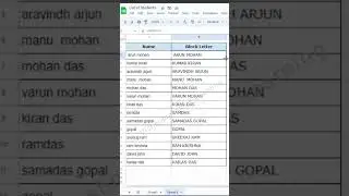 Change text to Uppercase in Google Sheet 