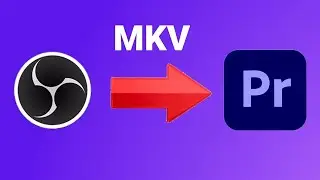 OBS Studio Record කරපු Video නිවැරදිව Adobe Premiere Pro එකට Import කරමු | SL Guide