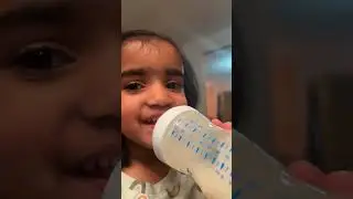Bottle feeding | How to stop bottle feeding | Why she is drinking with feeder | Funny videos | short