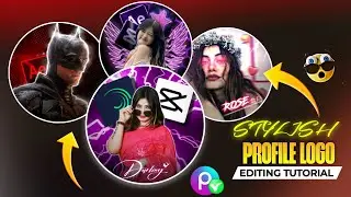 New Viral Professional Logo Editing Tutorial | Asthetic Logo Editing | Profile Photo Editing