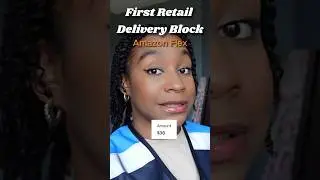 My First Retail Delivery Block #amazonflex #retaildeliveryblock #gnc