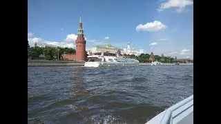 Moscow boat trip 2019