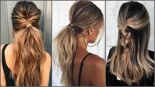 PEINADOS FACILES Y RAPIDOS - MODA 2021 2022  HAIRTYLES 2021 2022