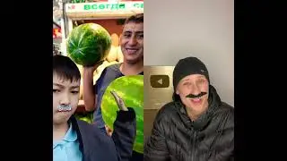 Как мы с батей выбирали арбуз 😳🍉 #shorts