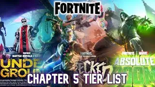 Fortnite Chapter 5 Season Tier List! (Never rank again ahh video)