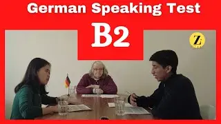 German Speaking Test Level B2, Mündliche Prüfung Beruf  B2, 2023